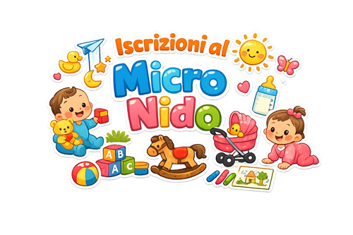 Pre - Iscrizioni al Micronido "Le Bolle" di Pettinengo anno educativo 2026 - 2027